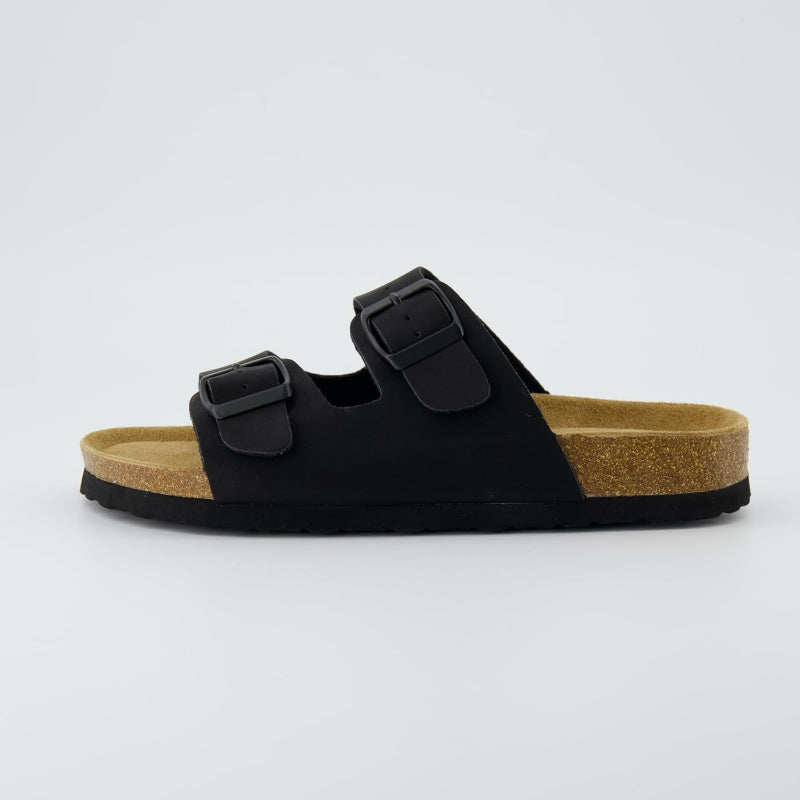 Adjustable Buckle And EVA Sole Cork Footbed Sandal