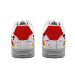 Load image into Gallery viewer, Custom Name Mickey Mouse Blossom Flower Pattern Sneakers
