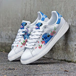 Load image into Gallery viewer, Stitch Flower Paint Pattern Casual Sneakers
