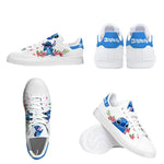 Load image into Gallery viewer, Stitch Flower Paint Pattern Casual Sneakers
