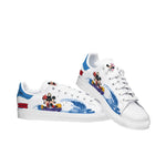 Load image into Gallery viewer, Custom Name Mickey Mouse Wave Pattern Casual Shoes
