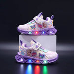 Load image into Gallery viewer, Frozen Elsa Princess LED Sneakers For Girls
