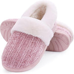 Load image into Gallery viewer, Women Fuzzy Knit Slippers
