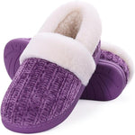 Load image into Gallery viewer, Women Fuzzy Knit Slippers
