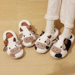 Load image into Gallery viewer, Animal Themed Cozy Fluffy Slippers
