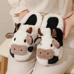 Load image into Gallery viewer, Animal Themed Cozy Fluffy Slippers
