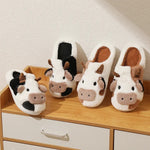 Load image into Gallery viewer, Animal Themed Cozy Fluffy Slippers
