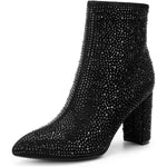 Load image into Gallery viewer, Rhinestone Studded Boots
