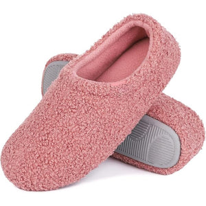 Plush Fur Memory Foam Loafer Slippers