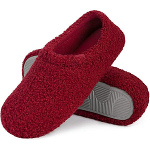 Plush Fur Memory Foam Loafer Slippers