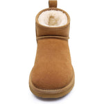 Load image into Gallery viewer, Sleek Fuzzy Plush Winter Mini Boots
