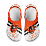 Load image into Gallery viewer, Personalized Baltimore Orioles Pattern Clogs
