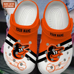 Load image into Gallery viewer, Personalized Baltimore Orioles Pattern Clogs
