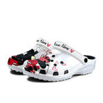 Load image into Gallery viewer, Personalized Mickey And Minnie Mouse Themed Clogs
