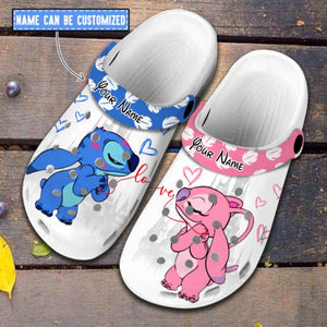 Personalized Stitch Pattern Clogs