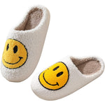 Load image into Gallery viewer, Smile Plush Cozy Slip On Slippers
