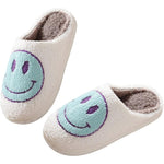 Load image into Gallery viewer, Smile Plush Cozy Slip On Slippers
