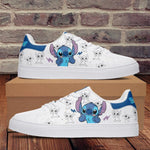 Load image into Gallery viewer, Stitch Cartoon Pattern All Leather Skate Shoes
