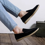 Load image into Gallery viewer, Suede Slip On Loafers
