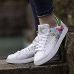 Load image into Gallery viewer, Custom Name Print Tinker Bell Butterfly Casual Sneakers
