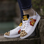 Load image into Gallery viewer, Lion King Leopard Pattern Skate Casual Sneakers
