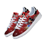 Load image into Gallery viewer, Mickey Mouse Glitter Pattern Casual Sneakers
