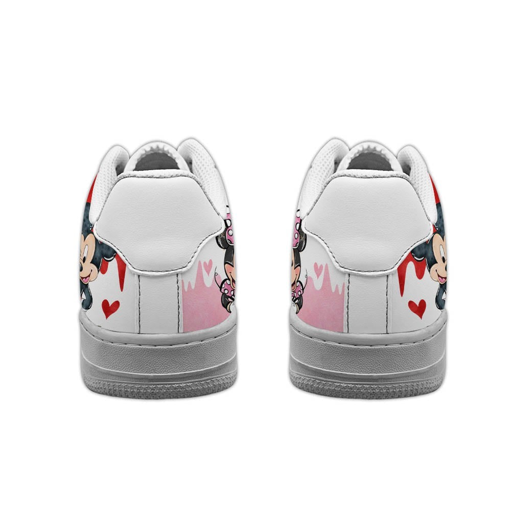 Mickey And Minnie Mouse Custom Sneakers