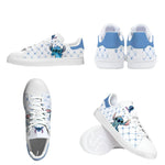 Load image into Gallery viewer, Custom Name Stitch Blossom Flower Pattern Casual Sneakers
