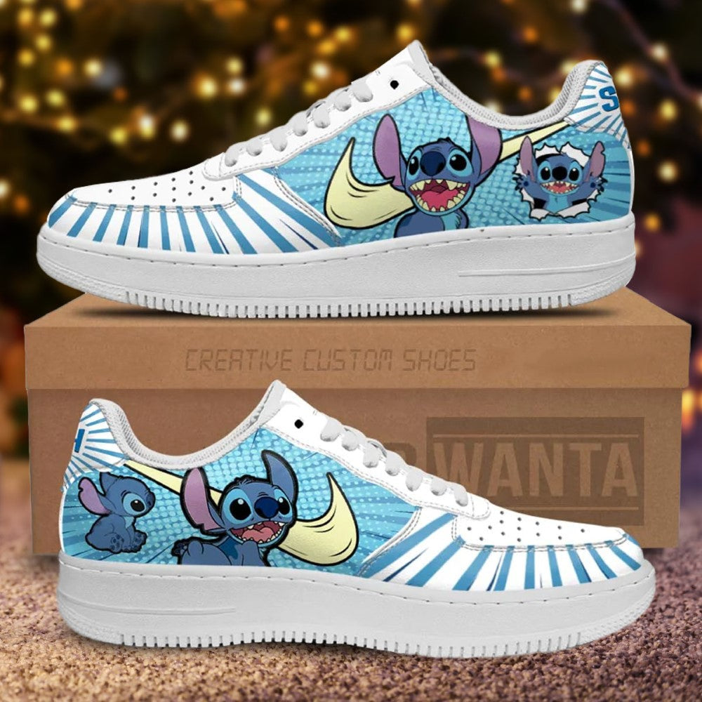 Stitch And Angel Casual Sneakers