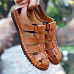 Load image into Gallery viewer, High Quality Genuine Leather Sandals
