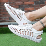 Load image into Gallery viewer, Handmade Weaving Design Breathable Sandals For Men
