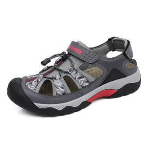 Summer Men Breathable Casual Flat Sandals