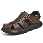 Load image into Gallery viewer, Genuine Leather High Quality Classic Men Sandals
