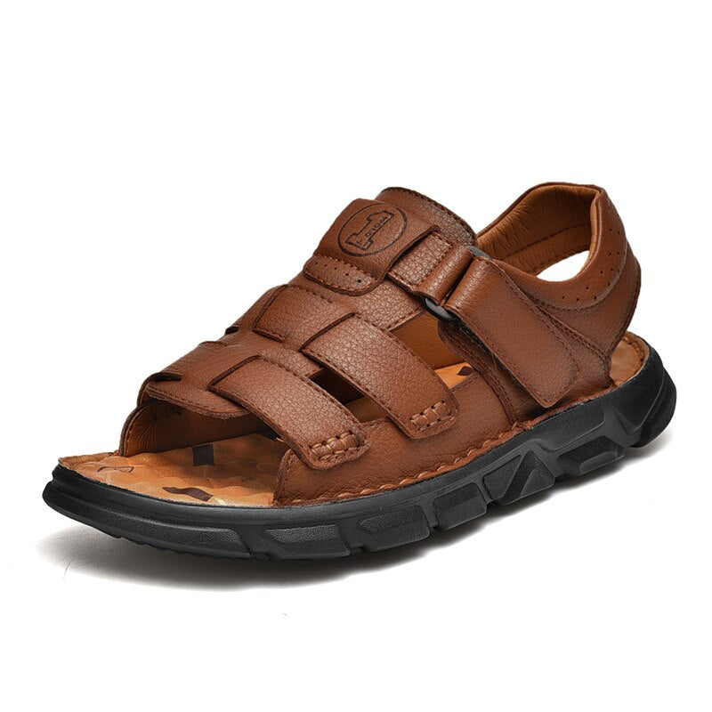 Summer Leather Sandals For Men