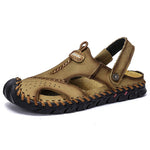 Load image into Gallery viewer, Classic Casual Comfortable Leather Men&#39;s Sandals
