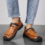 Load image into Gallery viewer, Split Leather Comfortable Casual Men&#39;s Shoes
