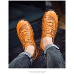 Load image into Gallery viewer, Comfortable Leather Men&#39;s Casual Shoes
