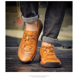 Comfortable Leather Men's Casual Shoes