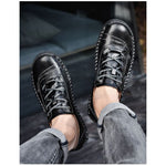 Load image into Gallery viewer, Comfortable Leather Men&#39;s Casual Shoes
