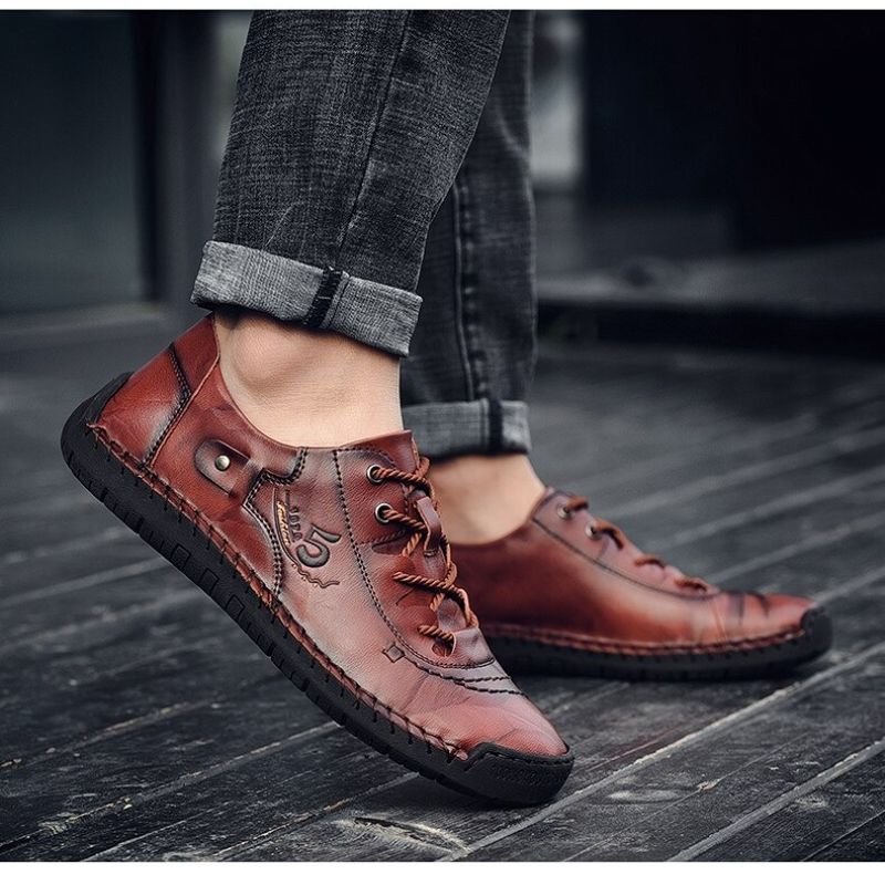 Comfortable Leather Men's Casual Shoes