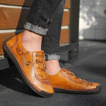 Load image into Gallery viewer, Comfortable Leather Men&#39;s Casual Shoes
