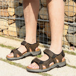 Load image into Gallery viewer, Genuine Leather Soft Sandals
