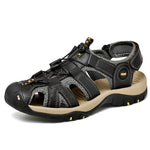 Load image into Gallery viewer, Genuine Leather Summer Men Sandals
