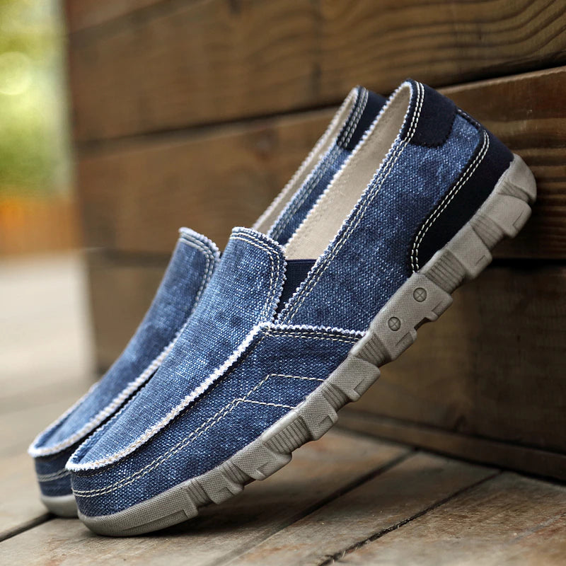 Summer Casual Men Canvas Shoes