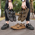 Load image into Gallery viewer, Handmade Summer Comfortable Men&#39;s Sandals
