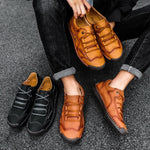 Load image into Gallery viewer, Handmade Men&#39;s Casual Leather Shoes
