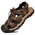 Load image into Gallery viewer, Summer Genuine Leather Casual Men Sandals
