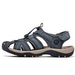 Load image into Gallery viewer, Genuine Leather Summer Men Sandals
