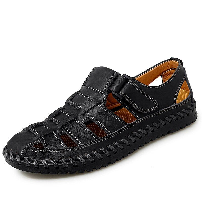 Genuine Leather Roman Men's Sandals