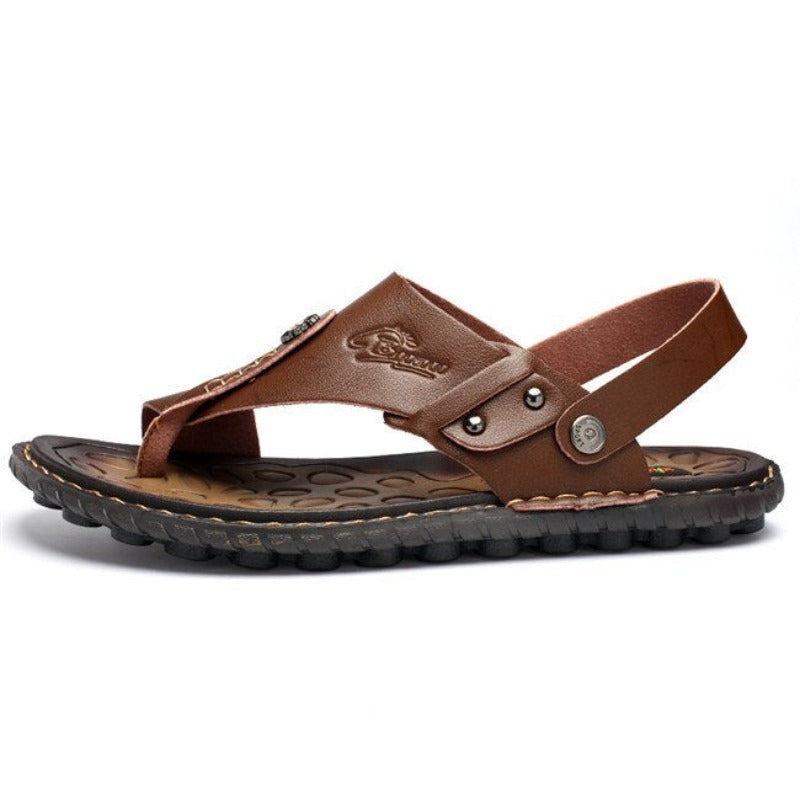 Fashion Summer Leather Men Sandals